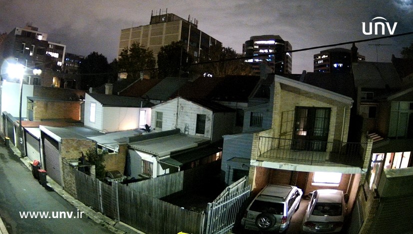 (دوربین مداربسته یونی ویو با ویژگی استارلایت (تصویر باکیفیت و رنگی در شب